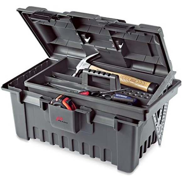 Plano Molding - 781-002 781 22-Inch BAB Power Tool Box with Tray, Graphite Gray black