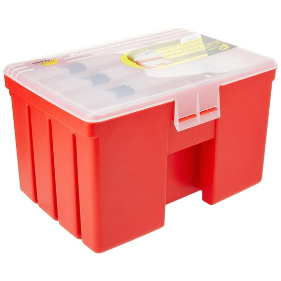 Plano Molding 932001 Portable Stow Away Rack Organizer with Cover, Red CA2