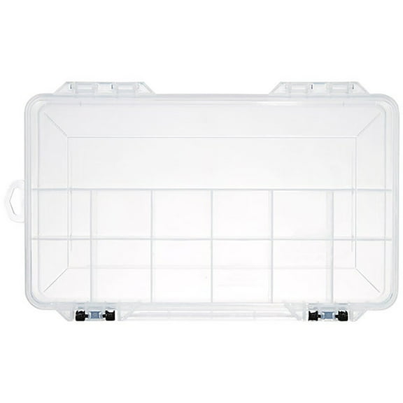 Plano ProLatch StowAway Organizer 13 Fixed Compartment Box, 2371304, 14"W x 9-1/8"D x 2"H, Lot of 2