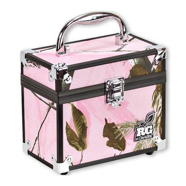 Plano Realtree Girl Caboodle Train Case, Realtree Pink, Medium