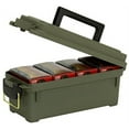 thumbnail image 1 of Plano Shot Shell Box, OD Green, Small Plastic Ammo Storage, 1 of 2