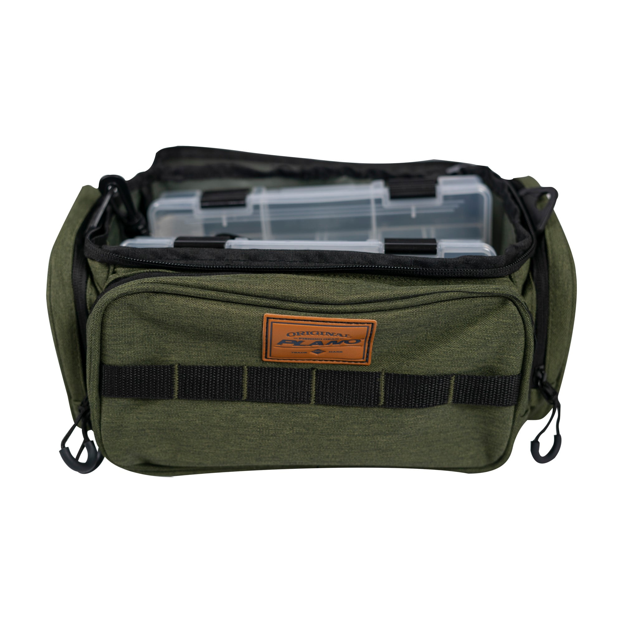 Plano Small 3500 Size Heathered Green Fishing Tackle Bag, with Two