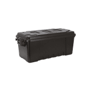 Plano Sportsman's Automotive Medium Lockable Trunk for Storage, Black