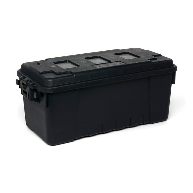 Plano Sportsman's Trunk, Black, 17Gallon Lockable Storage Box