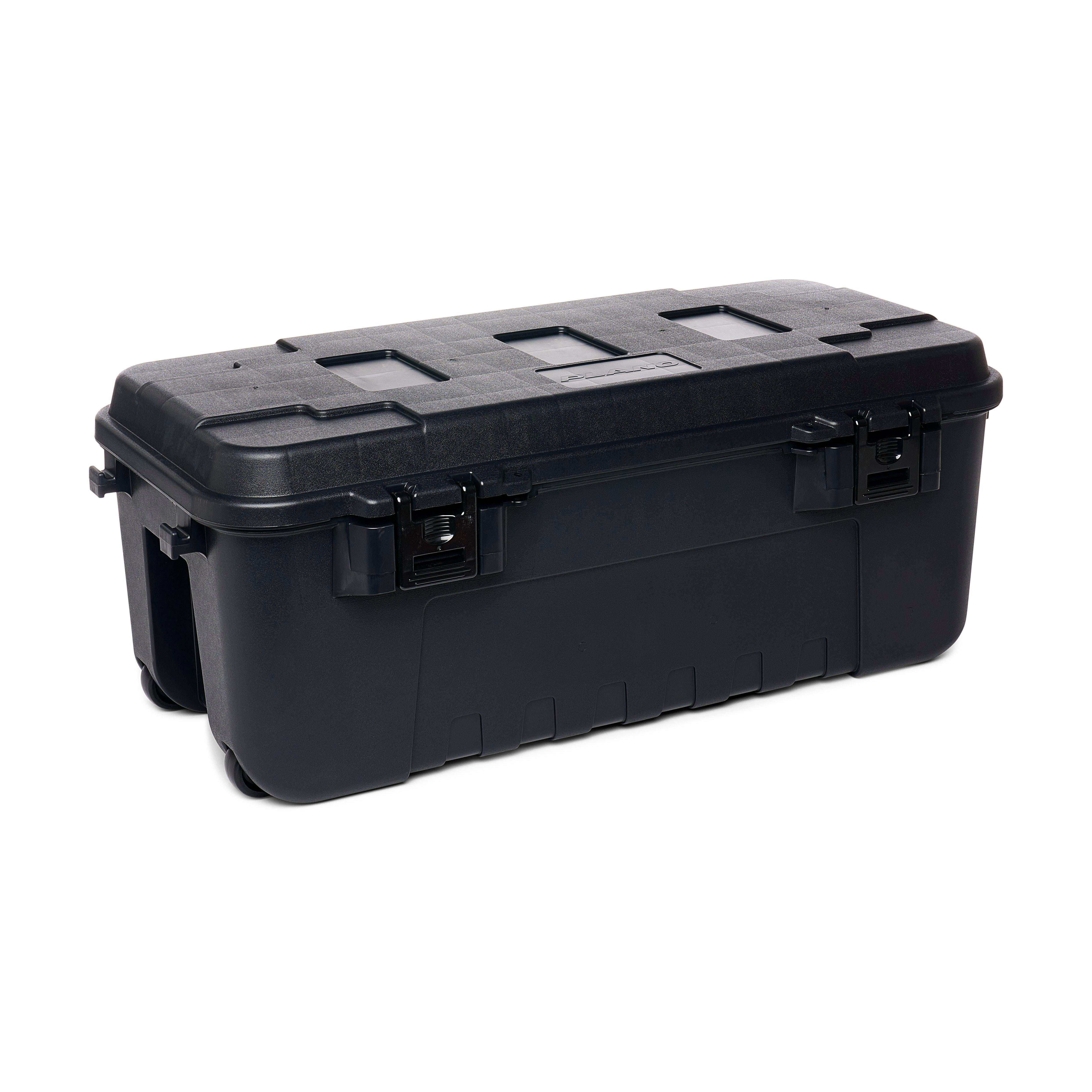 Plano Sportsman's Trunk, Charcoal, 27-Gallon Lockable