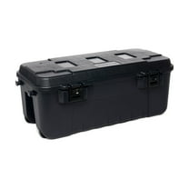 Plano Sportsman's Trunk, Black, 27-Gallon Lockable Storage Box