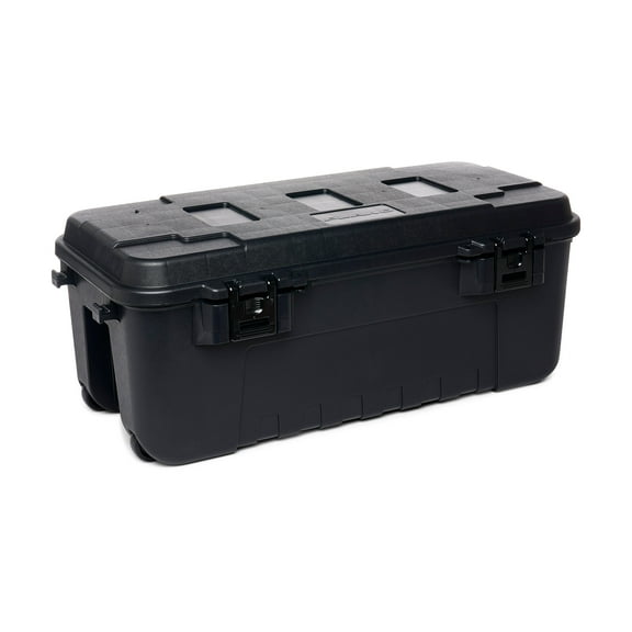 Plano Sportsman's Trunk, Black, 27-Gallon Lockable Storage Box
