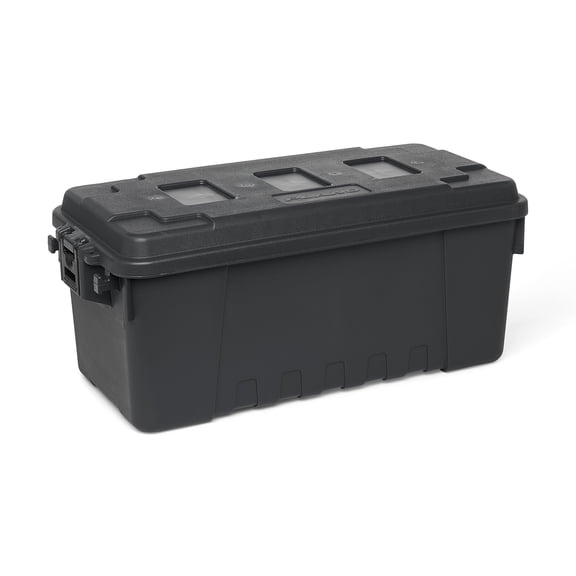 Plano Sportsman's Trunk, Charcoal, 17-Gallon Lockable Storage Box