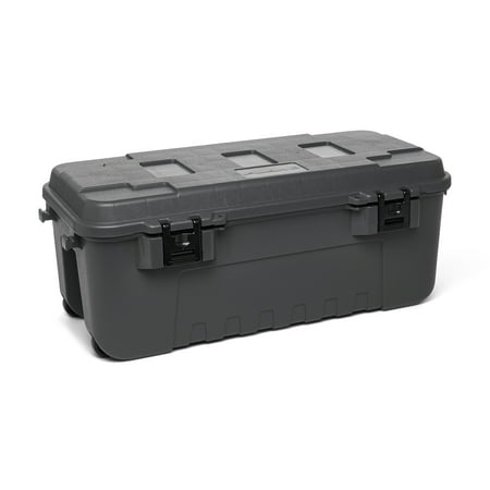 Plano Sportsman's Trunk, Charcoal, 27-Gallon Lockable Storage Box