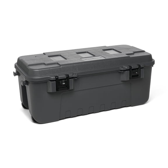 Plano Sportsman's Trunk, Charcoal, 27-Gallon Lockable Storage Box
