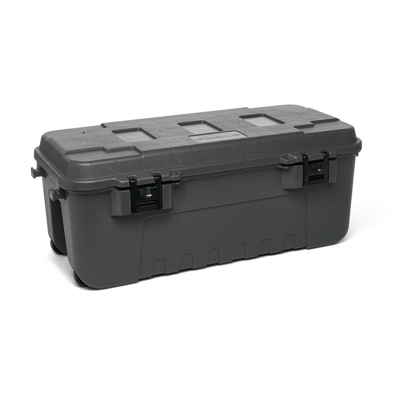 Plano Sportsman's Trunk, Charcoal, 27-Gallon Lockable