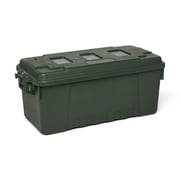 Plano Sportsmans Trunk, OD Green, 17-Gallon Lockable Storage Box