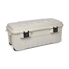 Plano Sportsman's Trunk, Smoke, 27-Gallon Lockable Storage Box