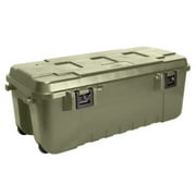 Plano Storage Trunk with Wheels, Large, 108-Quart Lockable Storage Box
