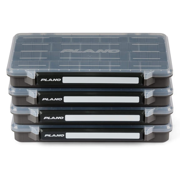 Plano StowAway 3700 4-Pack, 3700-size, Utility Boxes, Clear