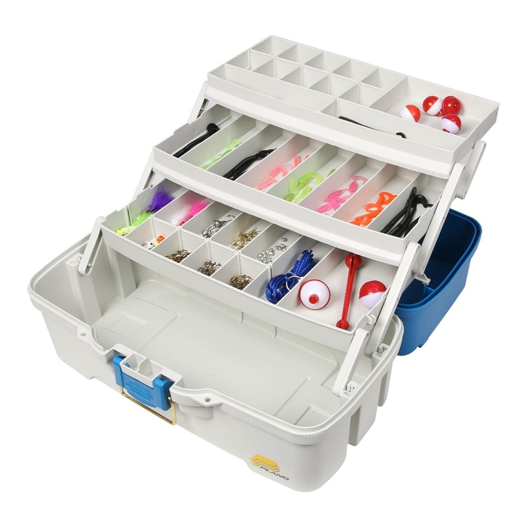 Plano Synergy Fishing Ready Set Fish 180 Piece Tackle Box, Medium