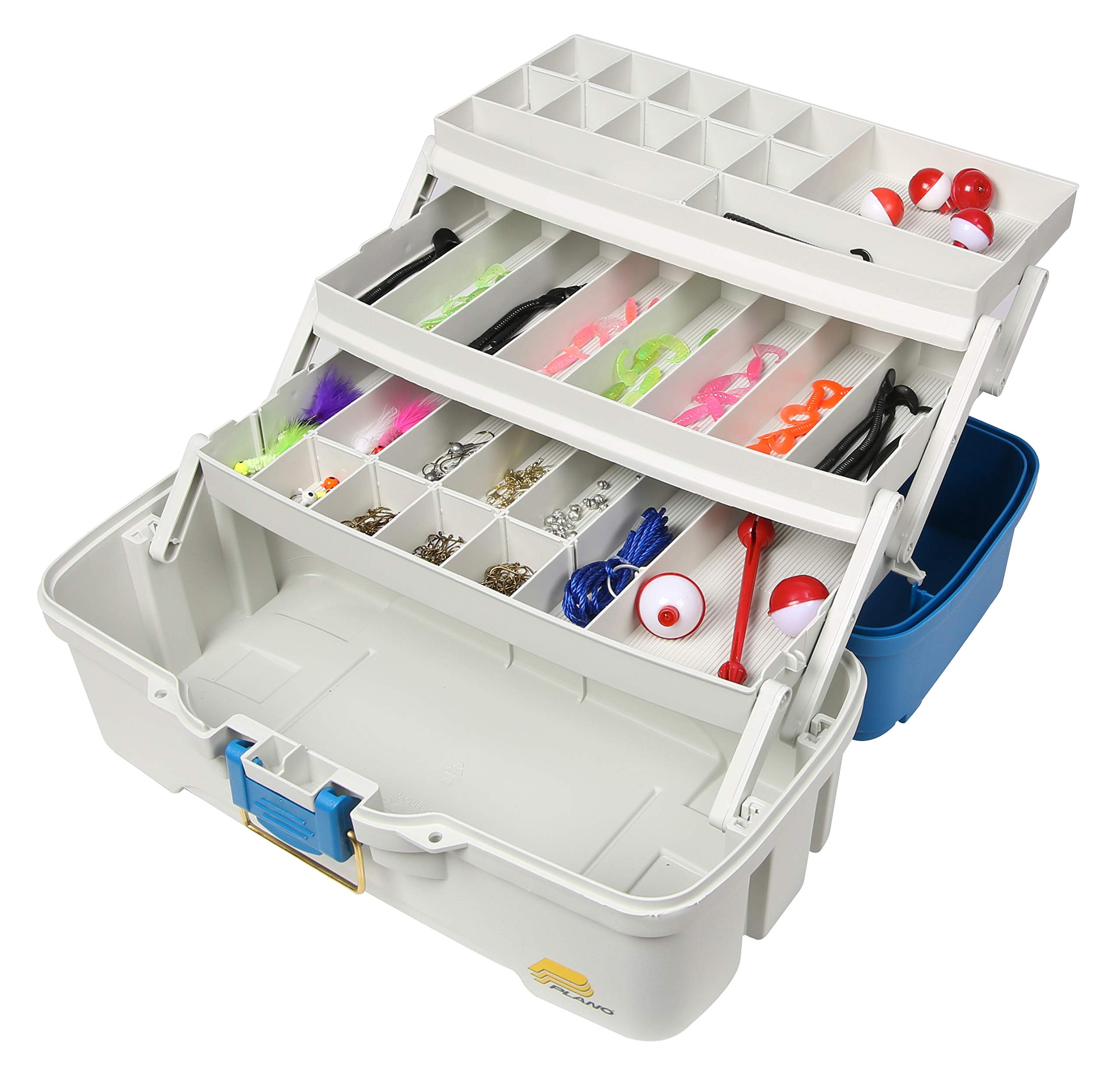 Plano Synergy Fishing Ready Set Fish 180 Piece Tackle Box, Medium