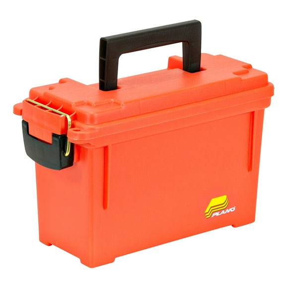 Plano Synergy Water Resistant O-Ring Sealed Marine Emergency Box, Orange