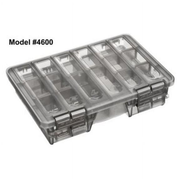 Plano Guide Series™ Two-Tiered StowAway® 3600®, Medium-sized Utility Boxes, Smoke/Clear