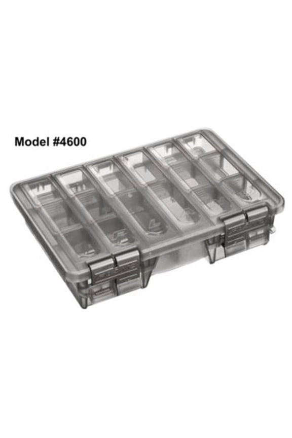 Guide Series Two-Tiered StowAway 3600, Medium-sized Utility Boxes, Smoke/Clear