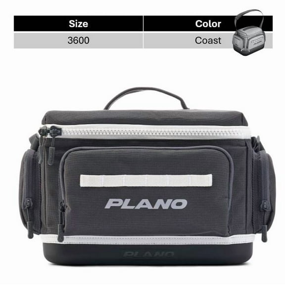 Plano Weekend 3600 Tackle Bag, Cutting-Edge Fishing Tackle Bag, Coast