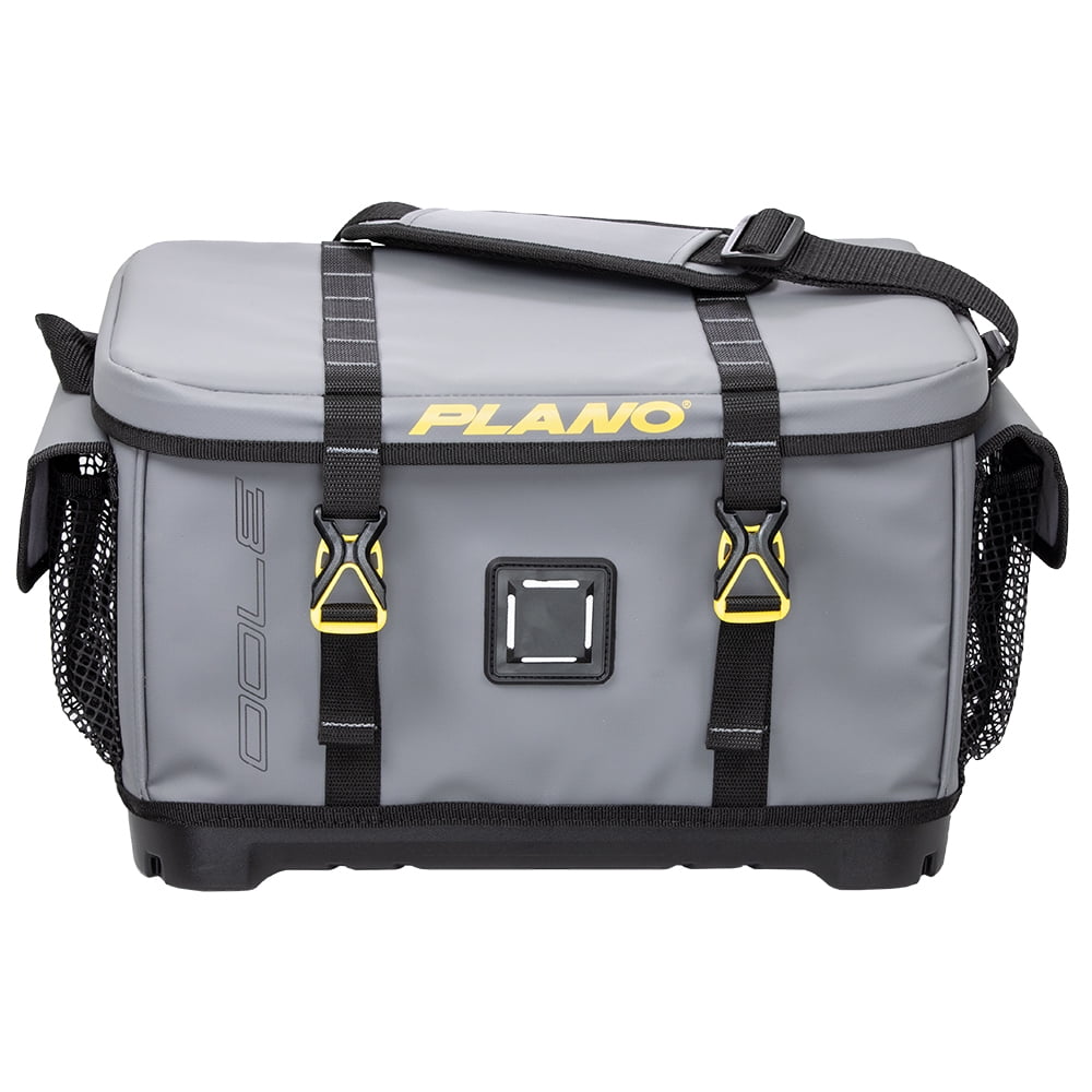 Plano KVD 3700 Signature Series Tackle Bag, Black with Red Accents, Water-Resistant TPE Coated Fabric, Premium Customizable Fishing Storage, Soft Tack Kvd Plano 3700 Bag Angling Direct Plano KVD 3700 Signature Series