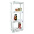 thumbnail image 1 of Plano 4 Shelves Interlocking Shelf Unit -19.25"x11.13" White, 1 of 1