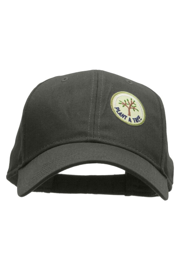 "Plant A Tree" Team Trees Patched Low Profile Cap - Charcoal OSFM