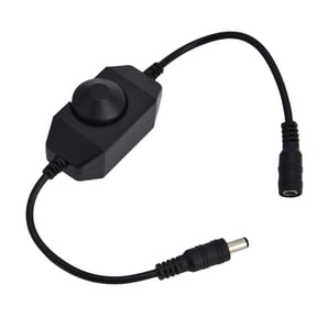 Plant Accessories LED Rope Light Dimmer Switch, Easy To Use LED Strip Lights Dimmer Switch for Bedroom for Dining Room for Kitchen for Living Room