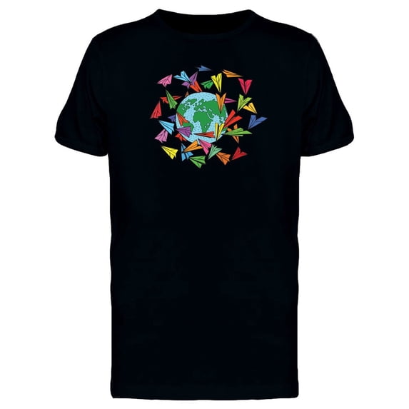 Plant And Paper Planes Tee Men's -Image by Shutterstock