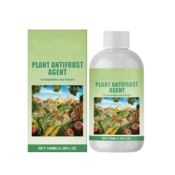 Plant Antifreeze And Protector 100Ml Liquid Formula For Vegetables Flowers Shrubs In Cold Weather Prevents Frost Damage And Supplies Nutrients