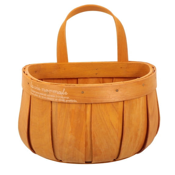 Plant Artificial Vines with Silk Woven Wall Hanging Basket Flowerpot