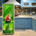 Plant Bamboo Fridge Sticker Door Cover Refrigerator Wallpaper Self