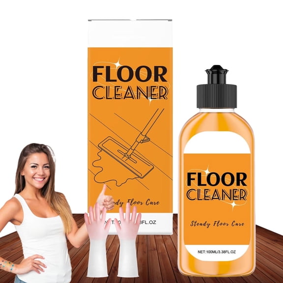 Plant-Based All-Purpose Cleaner, Floor Cleaner for Mopping Hardwood, Tile, Laminate & Stone Cleaning, Multi-purpose Floors and Hardwood Cleaners, All Mop Types(1Set)