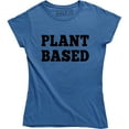 thumbnail image 1 of Plant Based Cute Vegan Funny Vegetarian Environment Earth Day Protest T-Shirt, 1 of 4