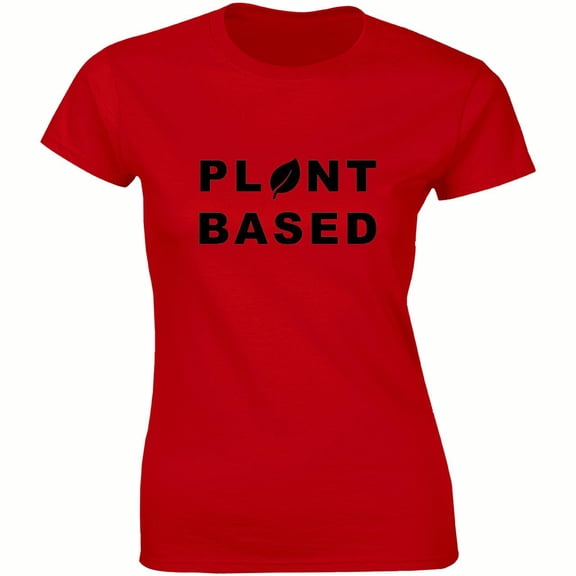 Plant Based Cute Vegan Funny Vegetarian Environment Earth Day Protest Tee Shirt