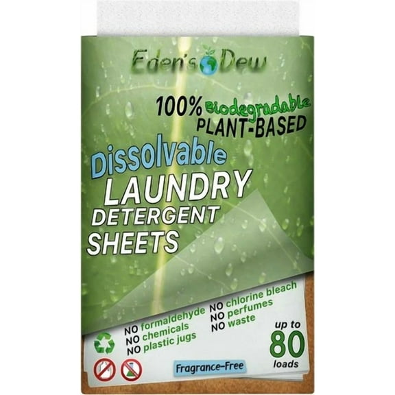 Plant-Based Laundry Detergent Sheets (Bulk Sale)