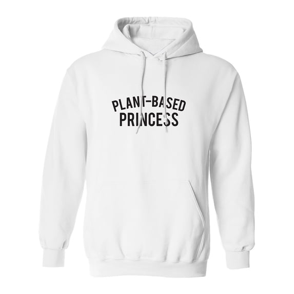 Plant-Based Princess Adult Hooded Sweatshirt