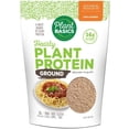 thumbnail image 1 of Plant Basics - Hearty Plant Protein - Unflavored Ground, 1 lb Bag (Pack of 3), Non-GMO, Gluten Free, Meat Substitute, 1 of 8