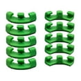 thumbnail image 1 of Plant Bending Clips 90 Degree | Low Stress Plant Training, Support, Adjustable ABS Clamps, Bright Color, 10 Pack | Improve Yield, Shape, Light Penetration, 1 of 7