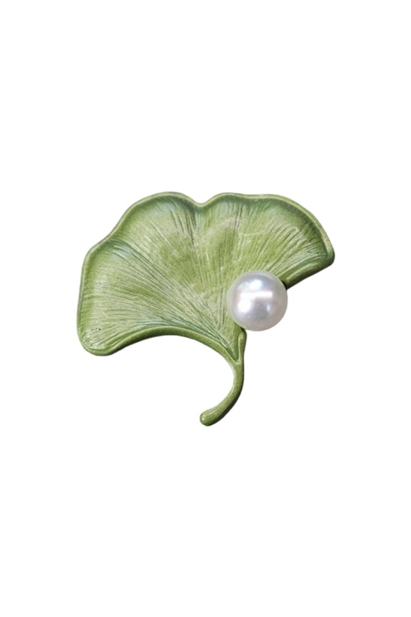 Plant Brooch Pin Clothing Jewelry Beautiful Accessory Leaf Pin Plant Badge Alloy Texture Suitable for Plant Enthusiasts