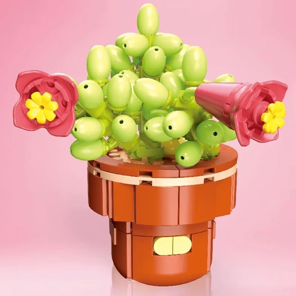 Plant Building Brick Kit - Catyledon by Wizardi F07N11-26-20(113)