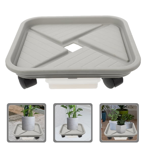 Plant Caddies with Wheels Trolly Heavy Duty Plant Tray Flower Pot Mover