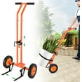 thumbnail image 1 of Plant Caddy with Wheels, Heavy Duty Plant Dolly Cart with Adjustable Grabbing Arm and Suction Cups for Plant Pots, Garden Pot Mover Trolley Cart with Strap, Ideal for Indoor and Outdoor Use, Orange, 1 of 14