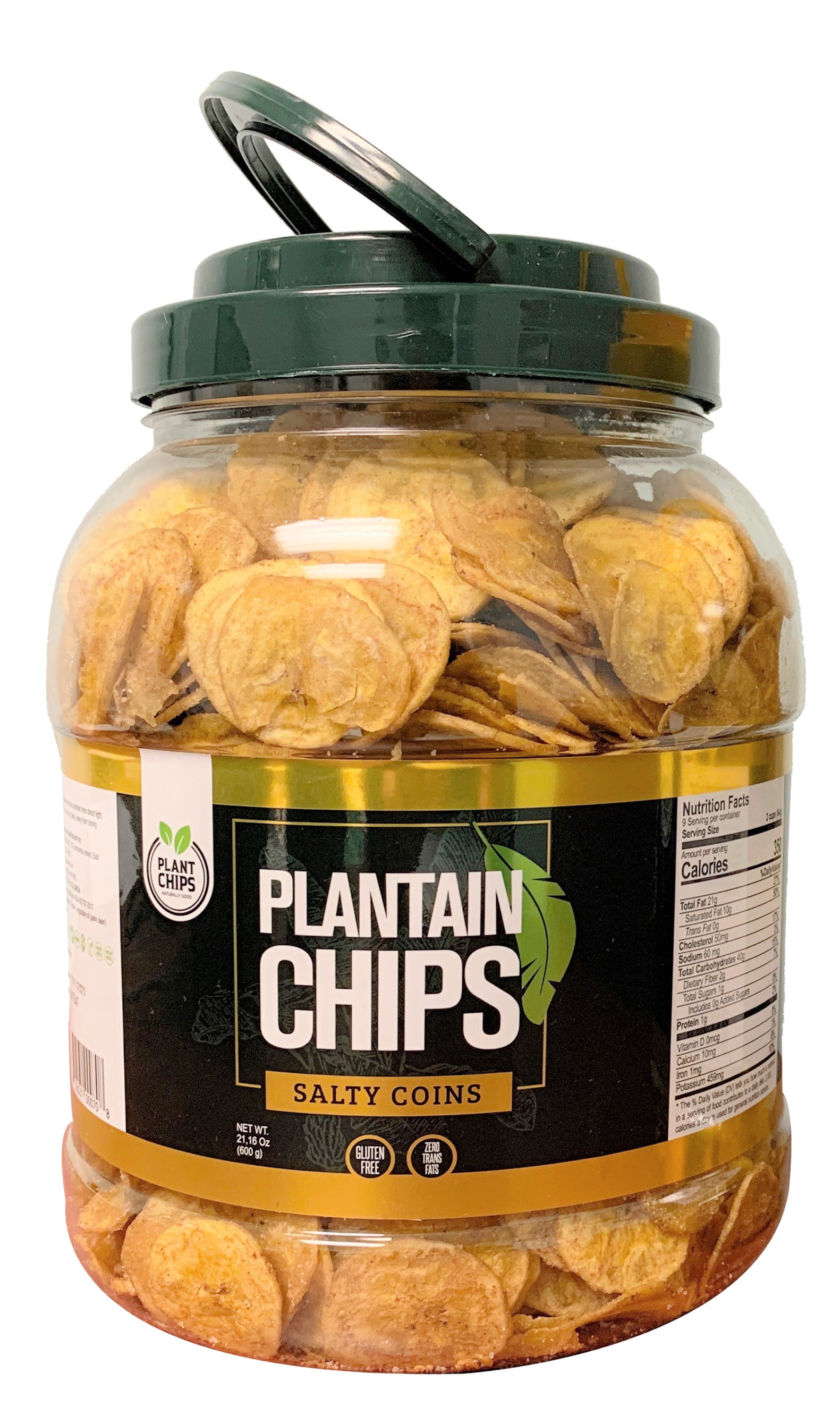 Plant Chips Salty Coins, 10 oz - Walmart.com
