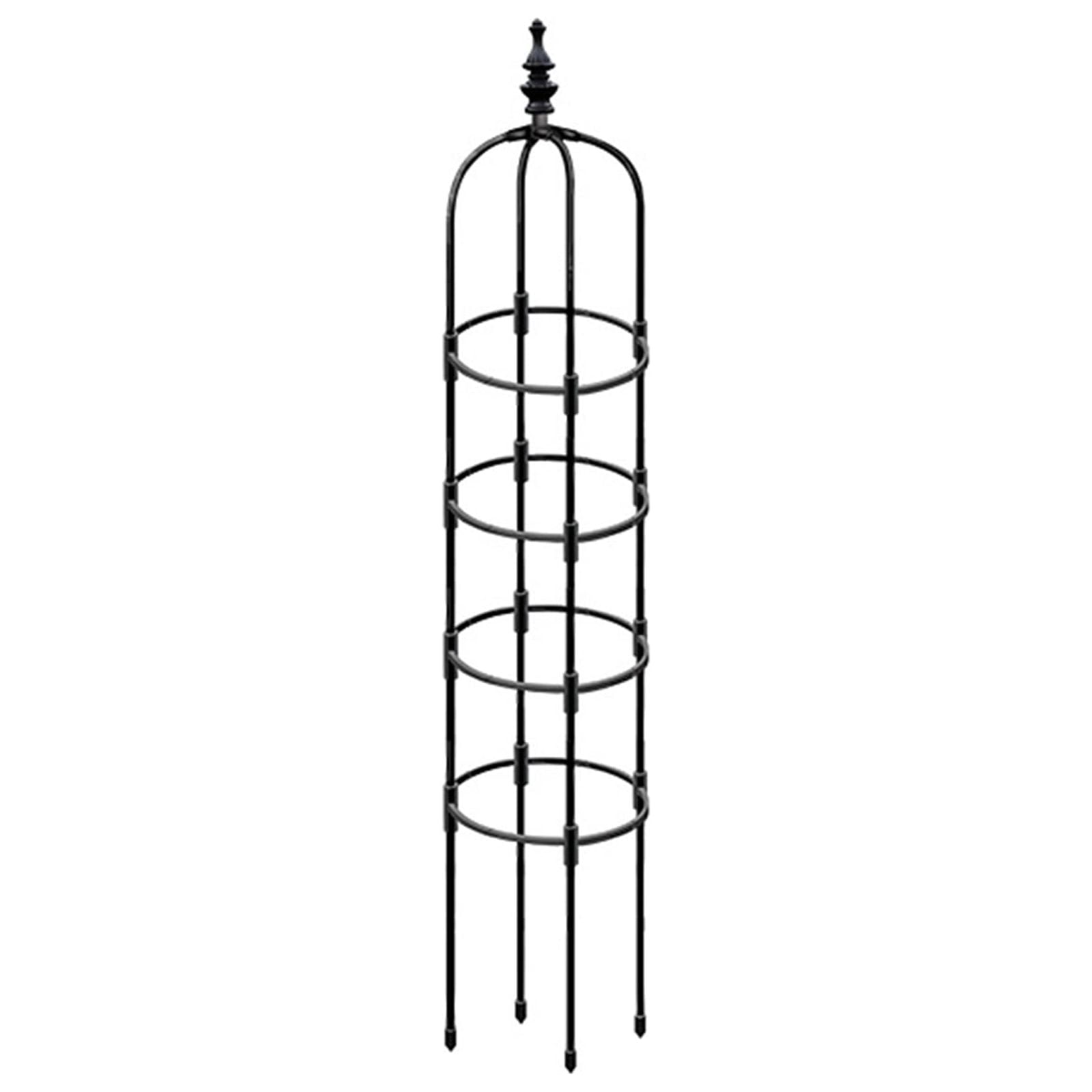 Plant Climbing Vine Support U Shaped Garden Obelisk Trellis Tower