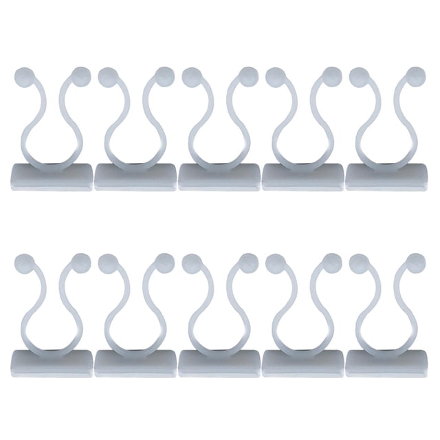20-Pack Plant Climbing Wall Clips - Reusable Garden Vine Support Clips For Indoor & Outdoor Plants