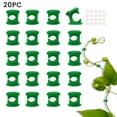 thumbnail image 1 of Plant Clips for Climbing Plants with Super-Strong Adhesive Stickers, Plant Wall Clips for Vine Support & Cable Management, No Drill Plant Fixing Clips for Indoor Outdoor Garden Use, 1 of 7