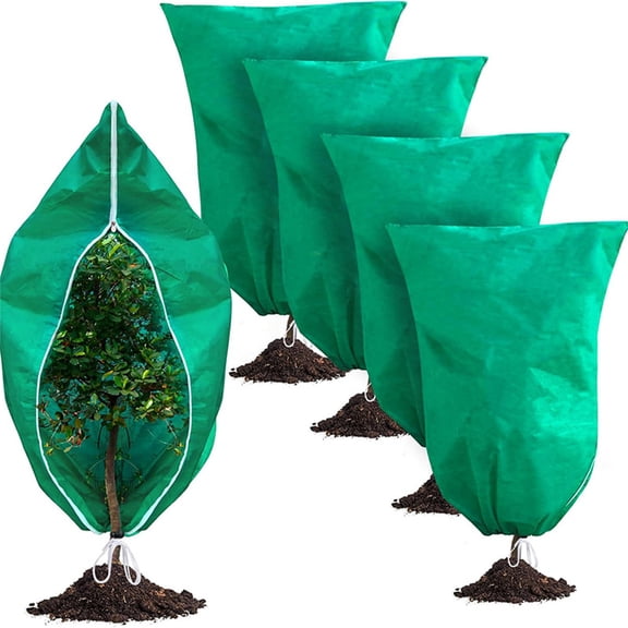 Plant Cold-Proof Cover - Thickened Frost Protection & Insect-Proof Bag for Winter,Ideal for Fruit Trees Garden Plants,Weather-Resistant Plant Protection Cover
