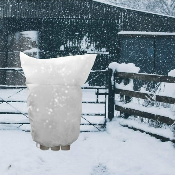 Plant Cover under $5! Cagogo Plant Protection Cover for Winter, Frost Protection Bag for Trees Shrubs, Garden Yard Plant Cover, Cold Weather Protection for Outdoor Plants